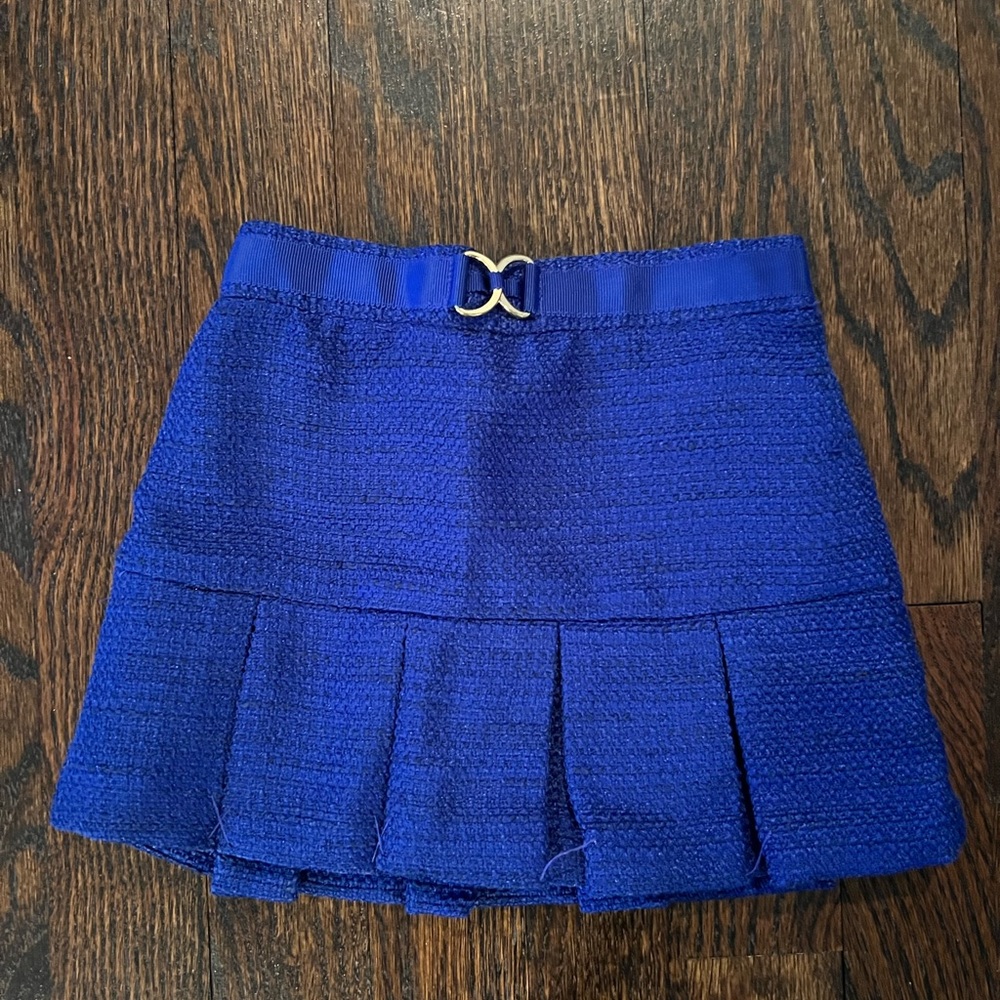 Janie and Jack blue baby skirt 3-6 months